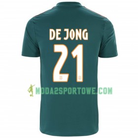 Koszulka Ajax Amsterdam Frenkie de Jong 21 Wyjazdowe Stroje Piłkarskie 2019/20 Krótki Rękaw